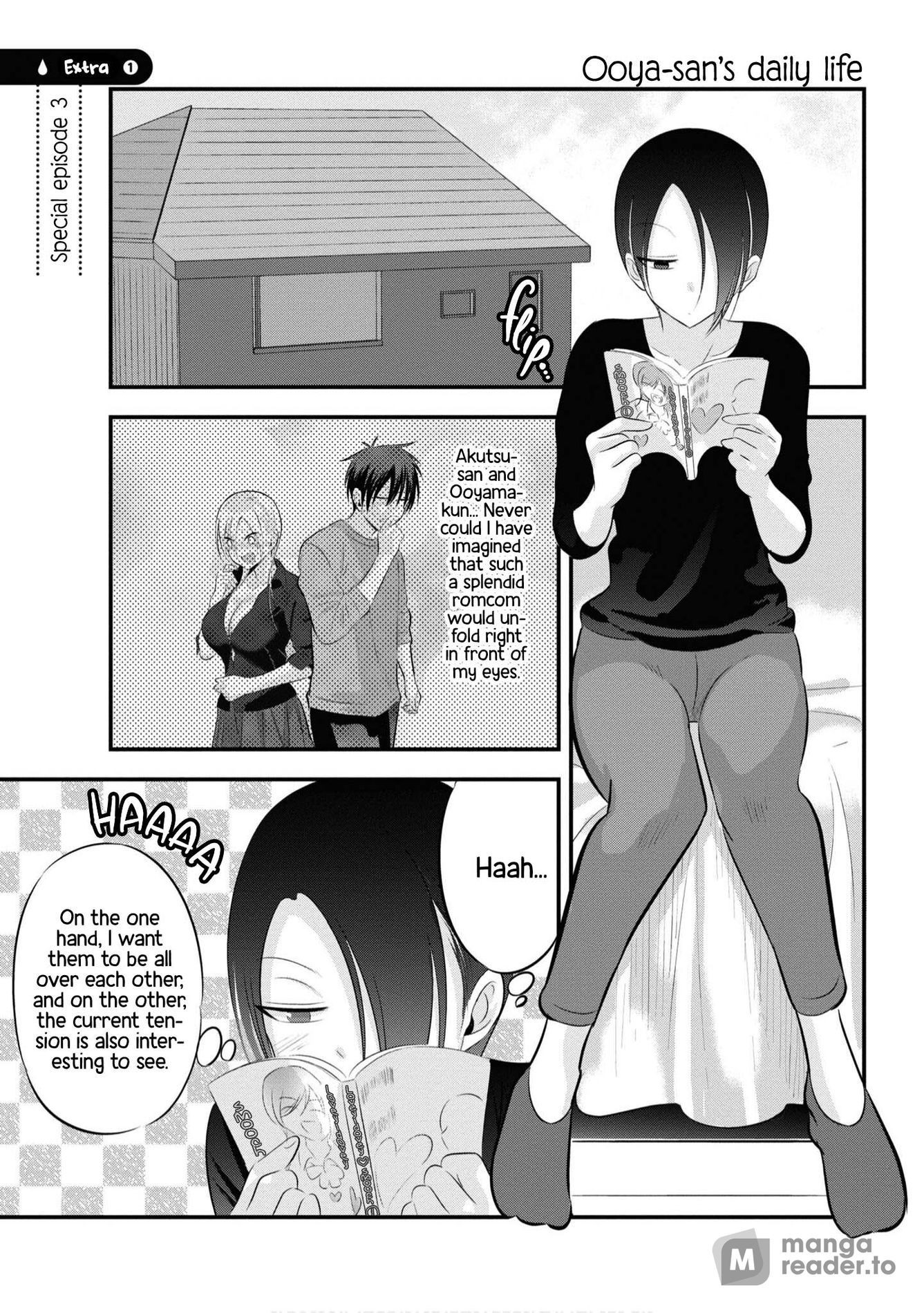 Please go home! Akutsu-san, Chapter 69.1 image 1